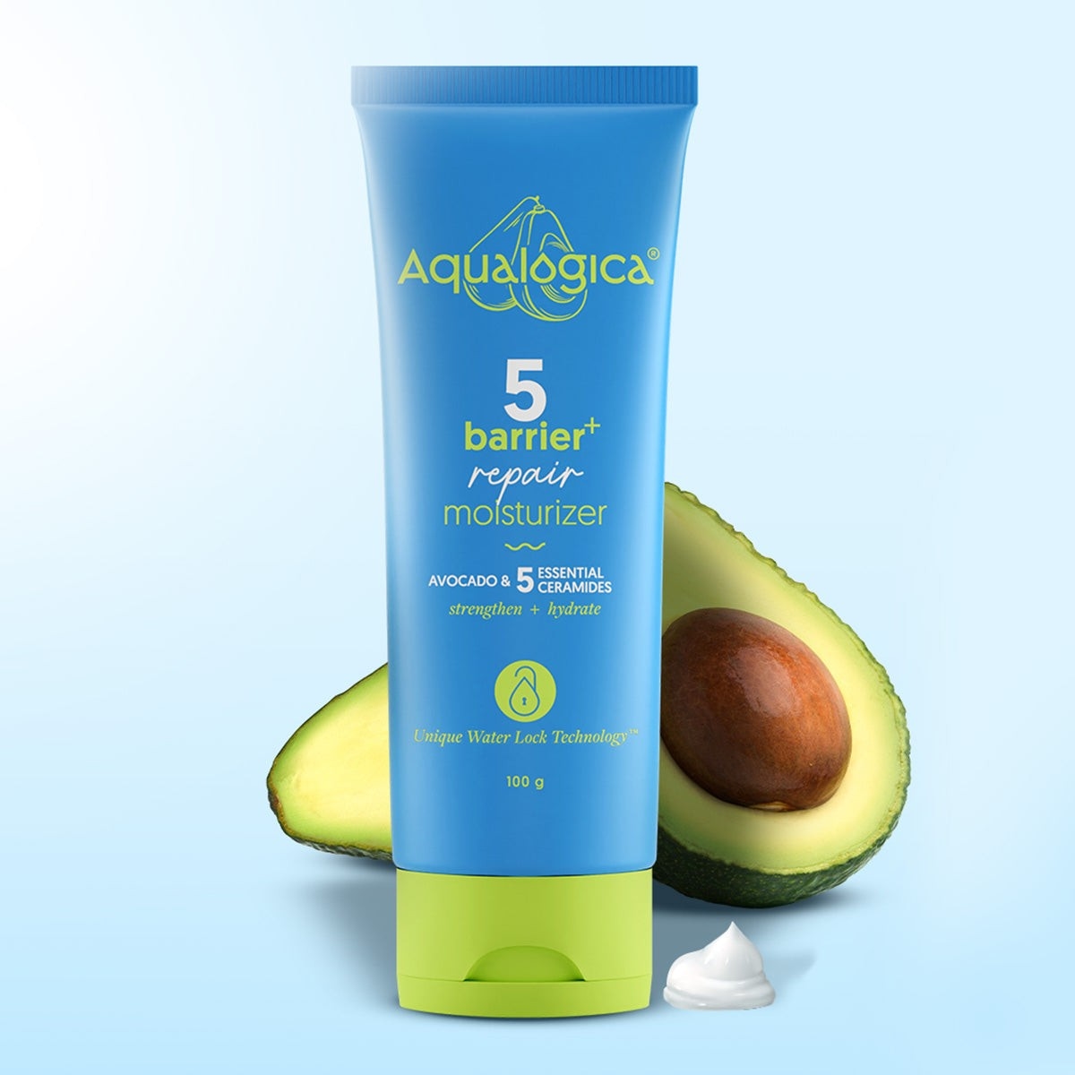 Aqualogica 5 Barrier Repair moisturizer with avocado 