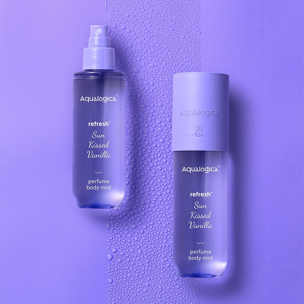 Aqualogica Refresh+ Sun Kissed Vanilla perfume body mist duo