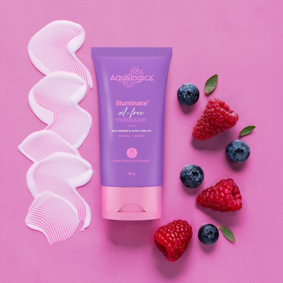 Aqualogica Illuminate oil-free moisturizer with berries 