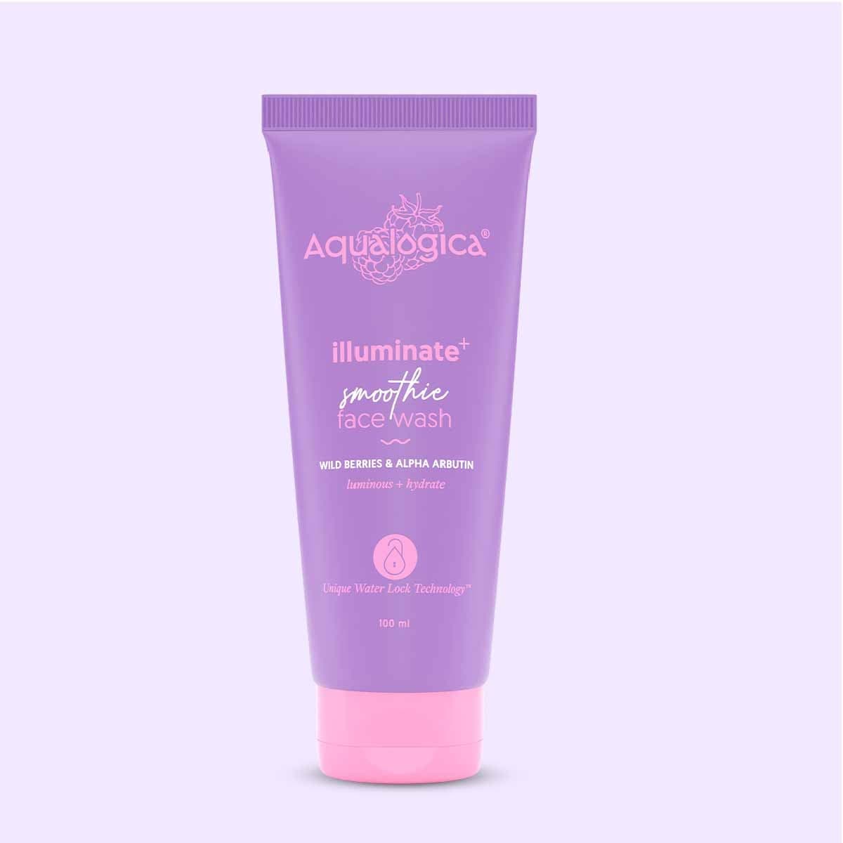 Aqualogica illuminate face wash 100ml tube