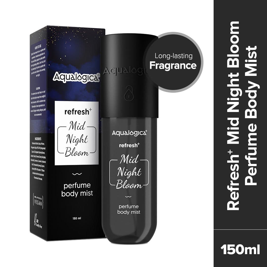 Aqualogica Midnight Bloom body mist 