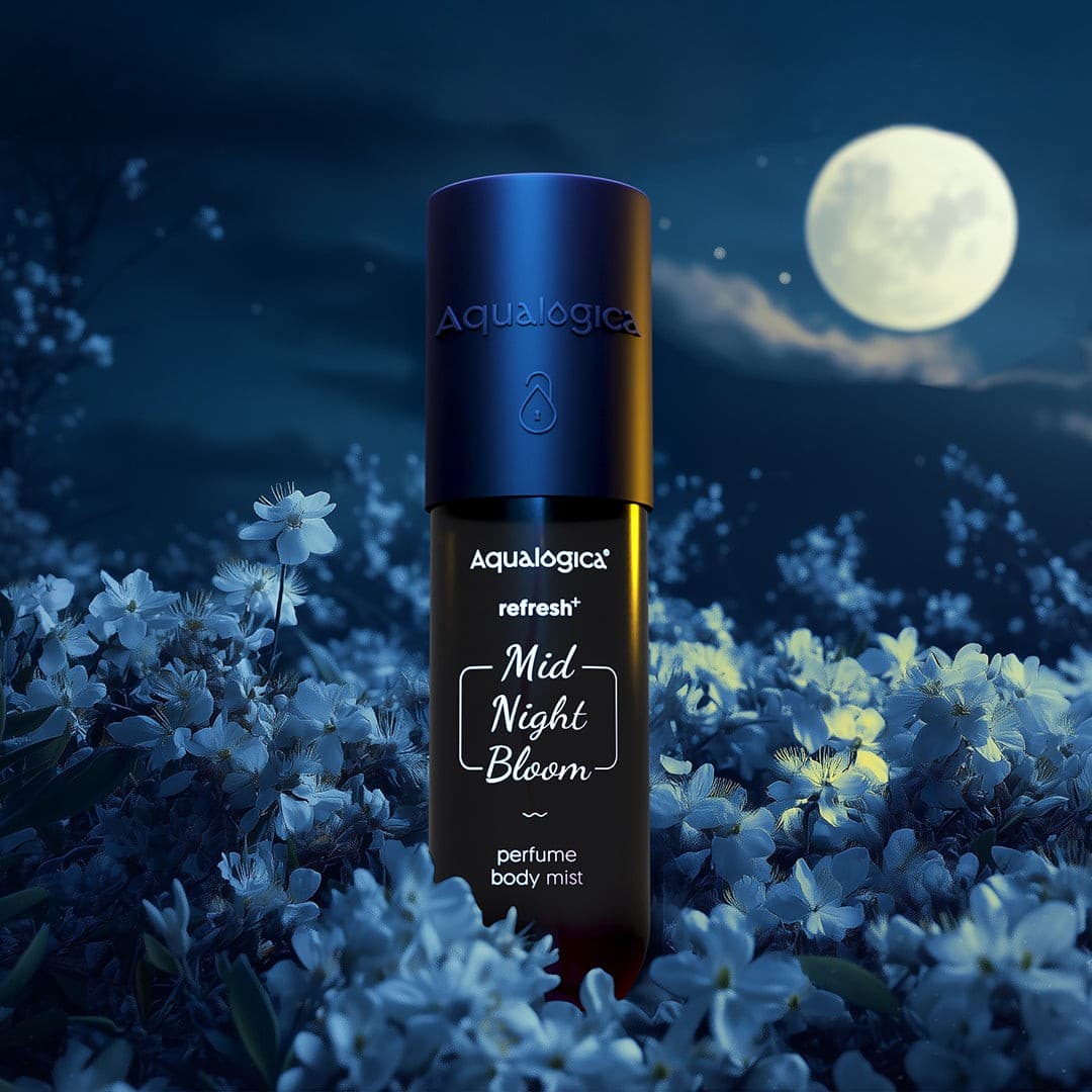 Aqualogica Midnight Bloom body mist 