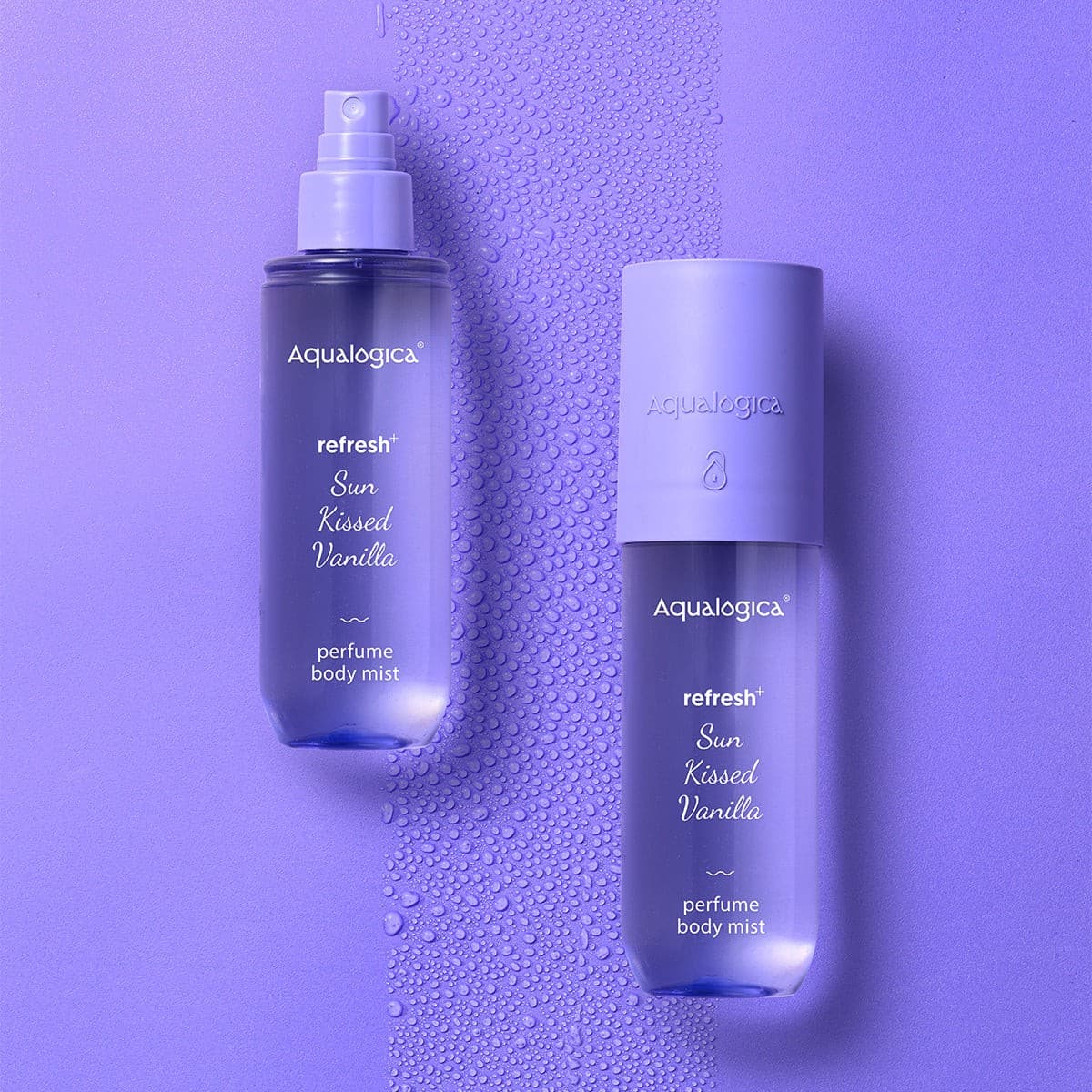 Aqualogica Refresh+ Sun Kissed Vanilla perfume body mist duo
