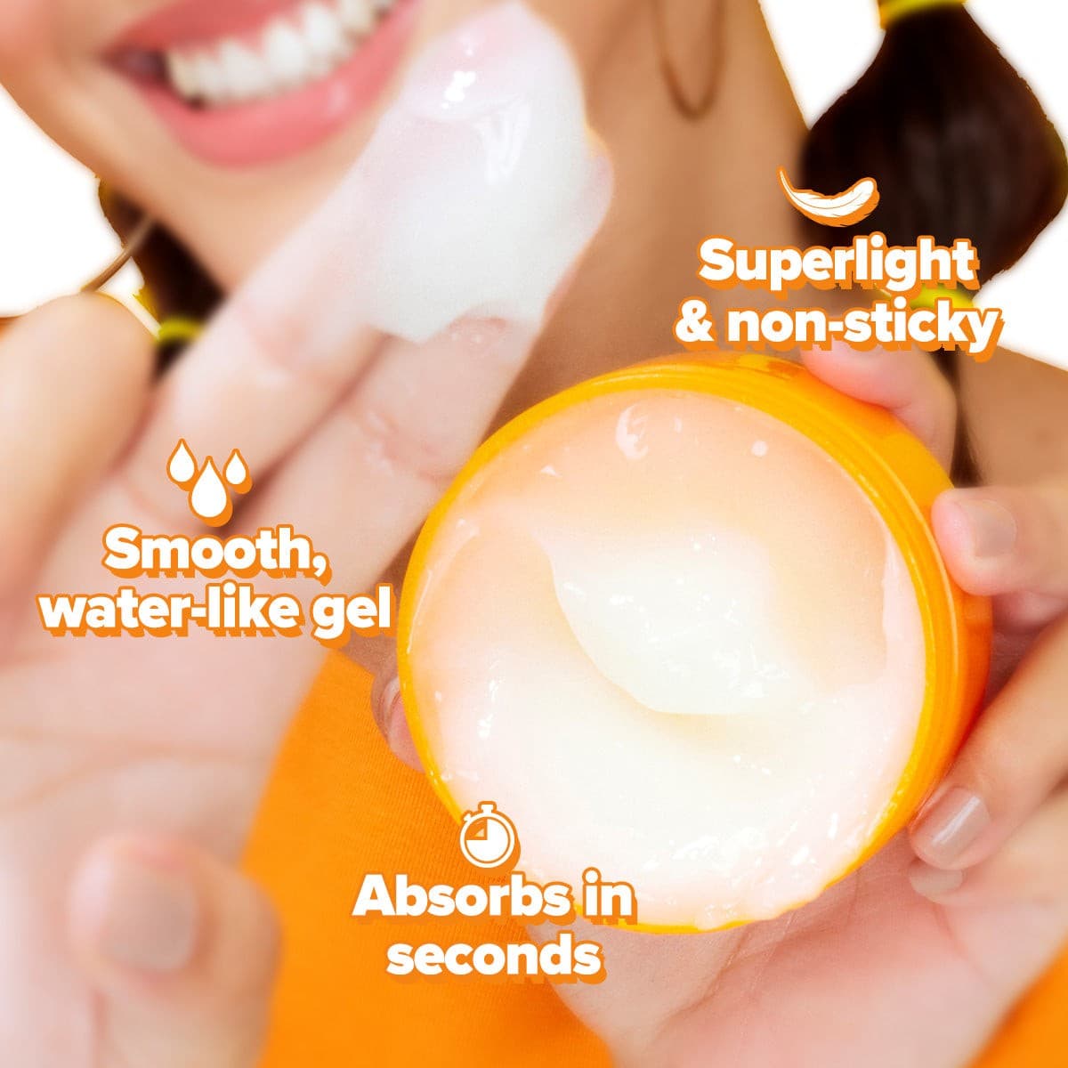 Aqualogica Glow+ Hydra Gel moisturizer 200 g (Pack of 2)