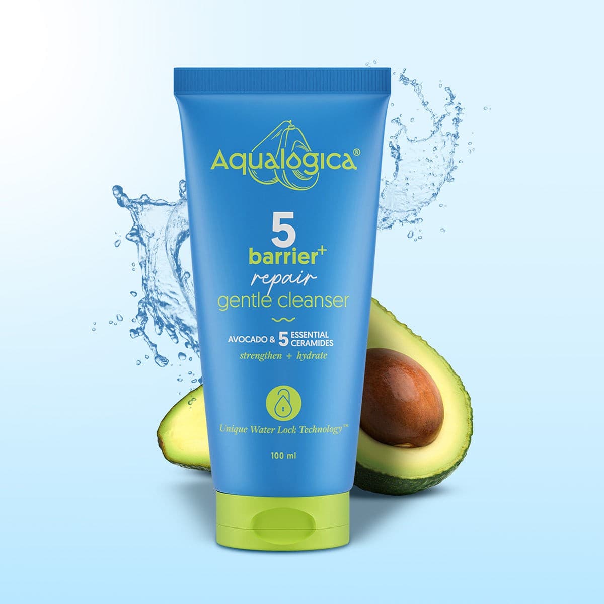 Aqualogica 5 barrier cleanser 100ml avocado