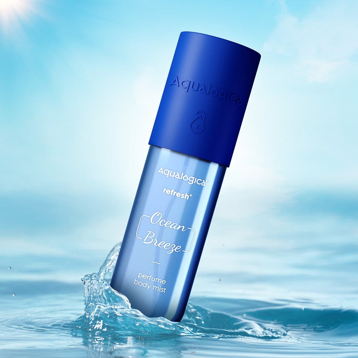 Aqualogica Ocean Breeze body mist with fresh aquatic fragrance
