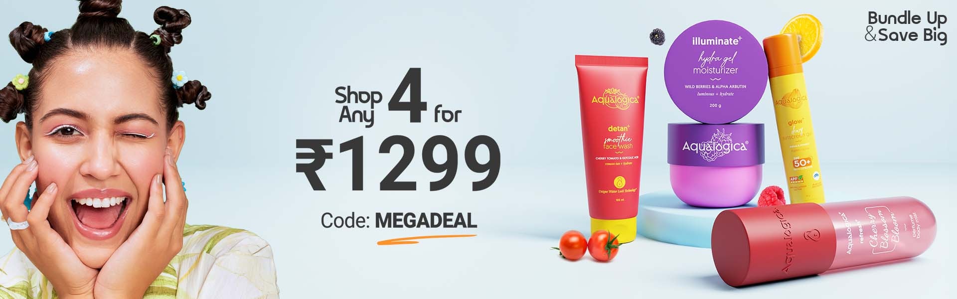 Aqualogica Collection Banner