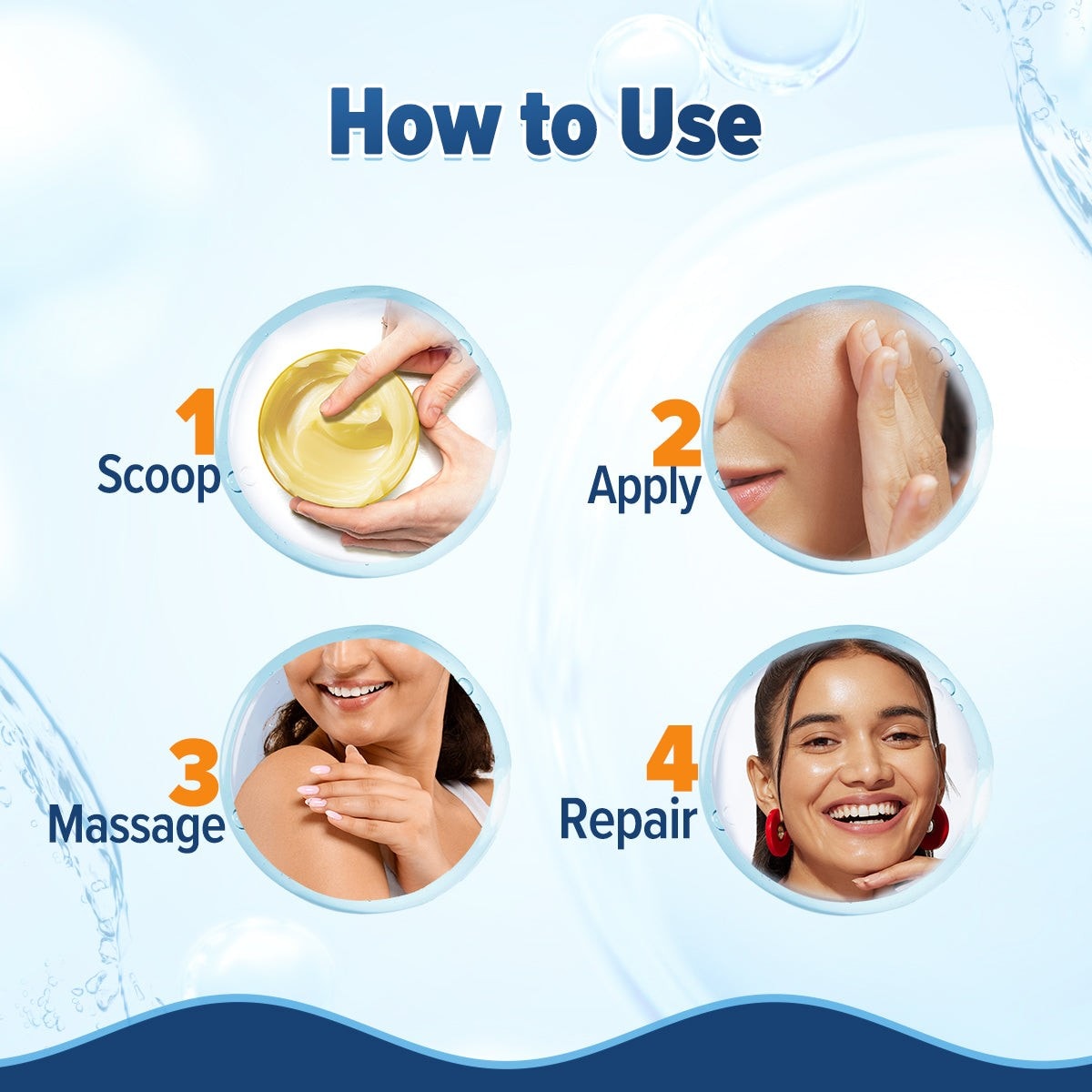 How to use hydra gel moisturizer in four simple steps