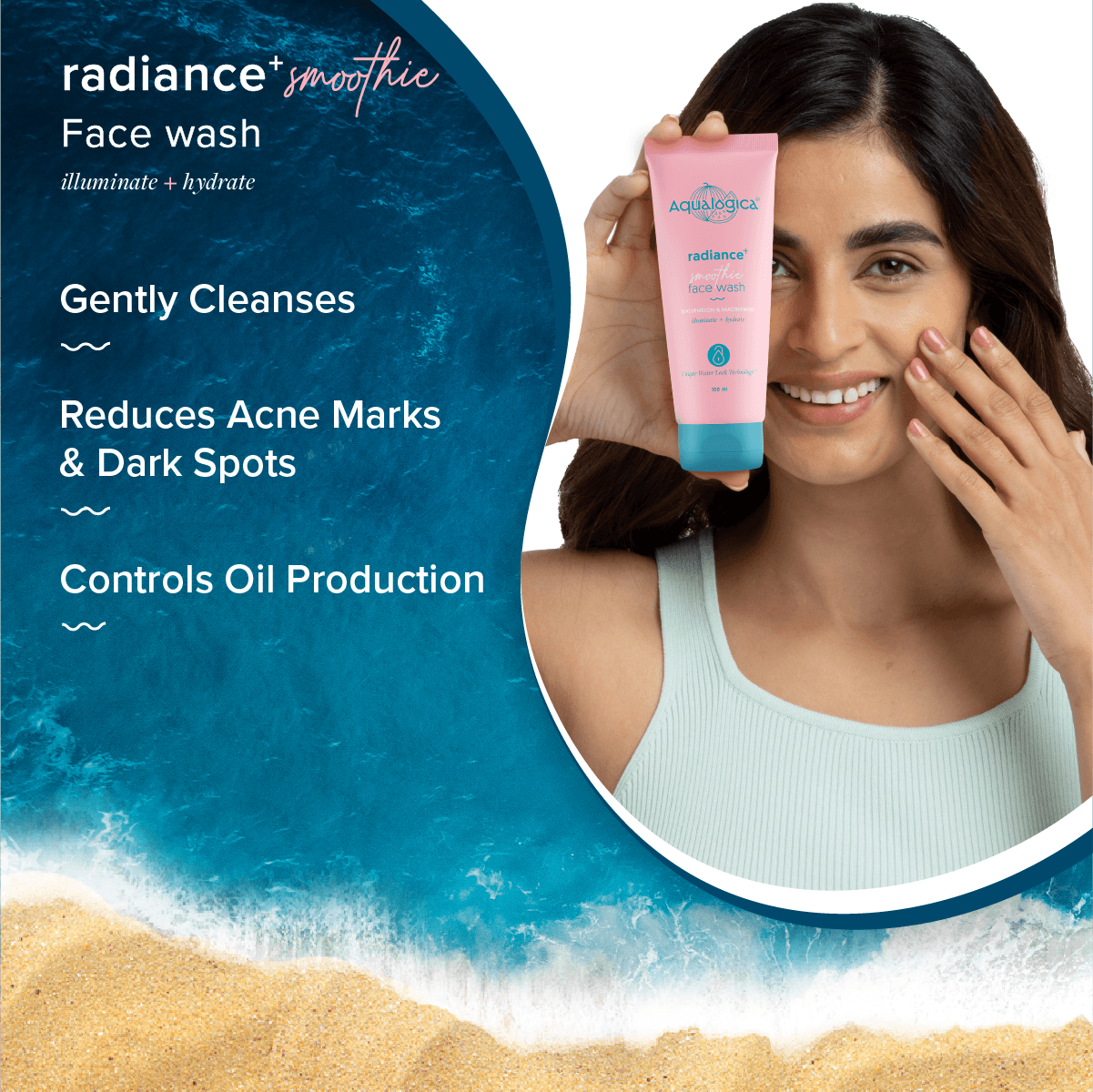 Radiance face wash acne marks oil control