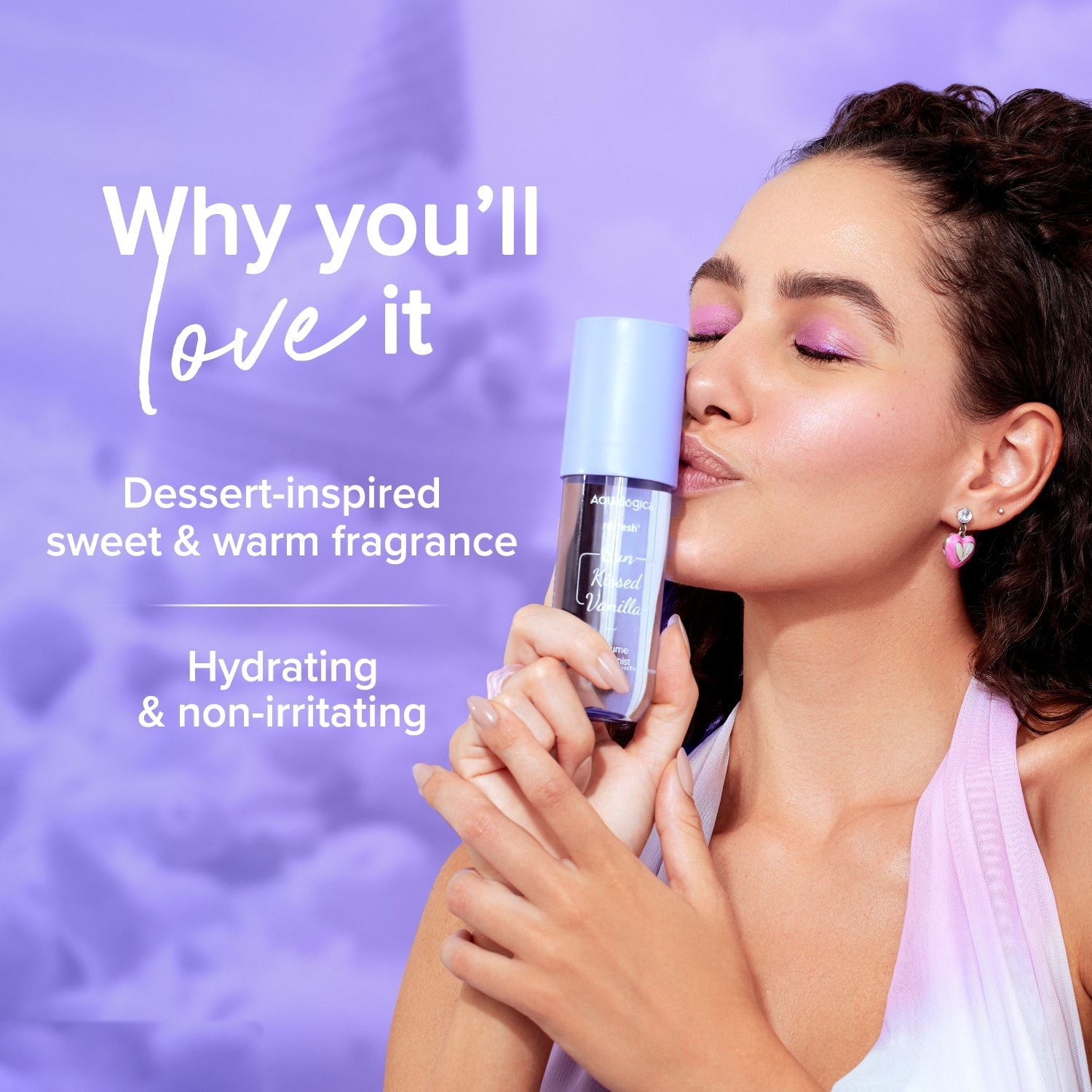 Vanilla perfume hydrating moisturizing 