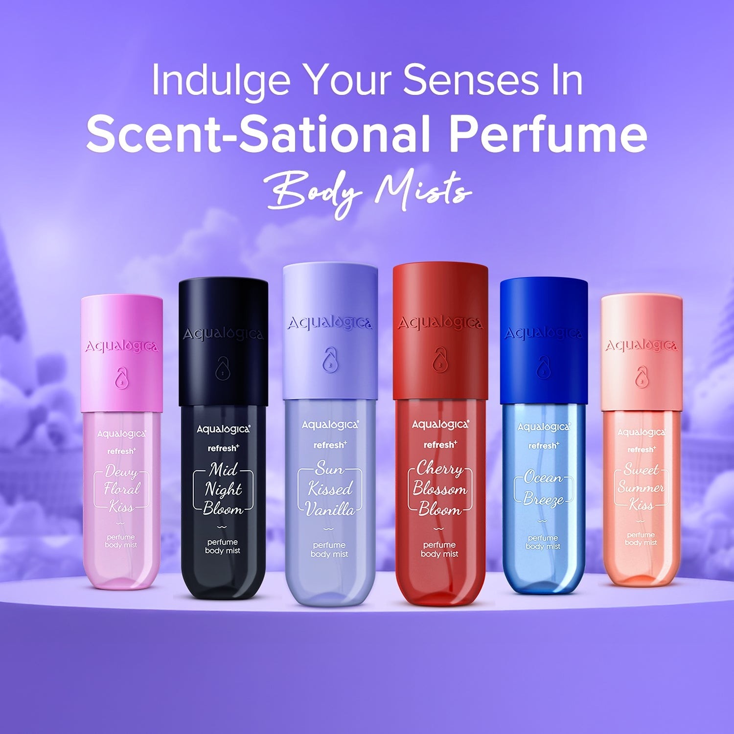 
Scent-sational vanilla perfume body mist full range
