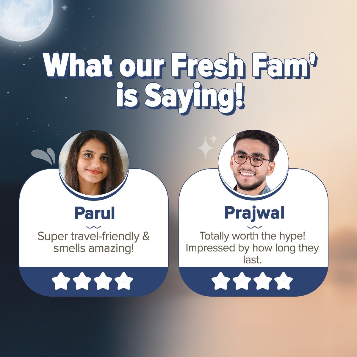 Customer reviews sharing feedback on the mist set