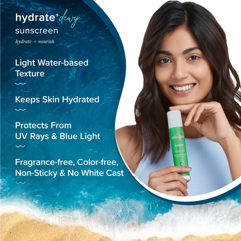 Hydrate+ Dewy Sunscreen 50g (Pack of 2)