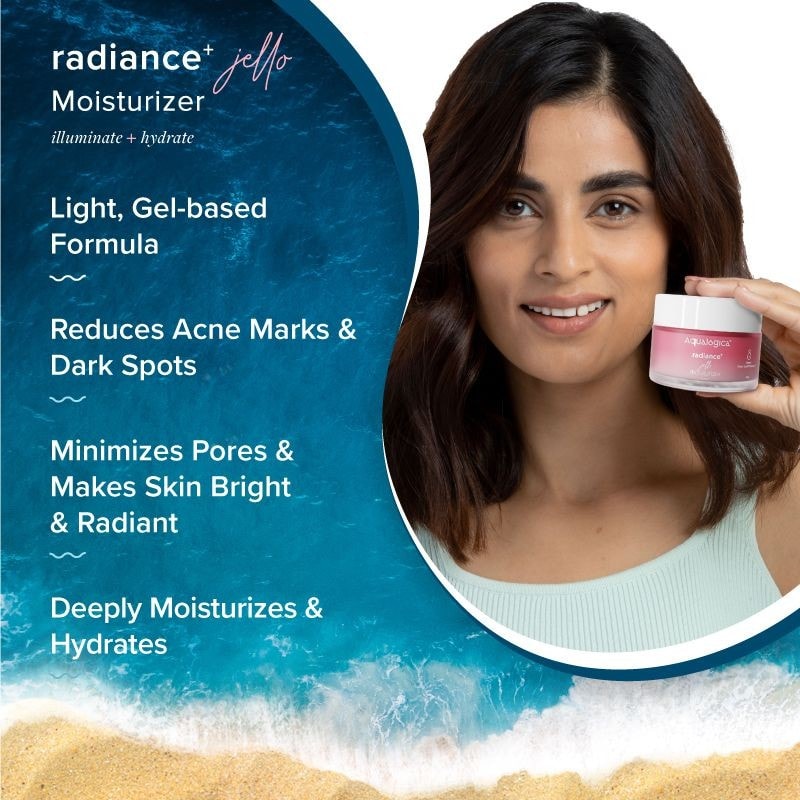 Aqualogica radiance moisturizer for glowing skin