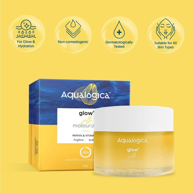 Glow jello moisturizer lightweight hydration
