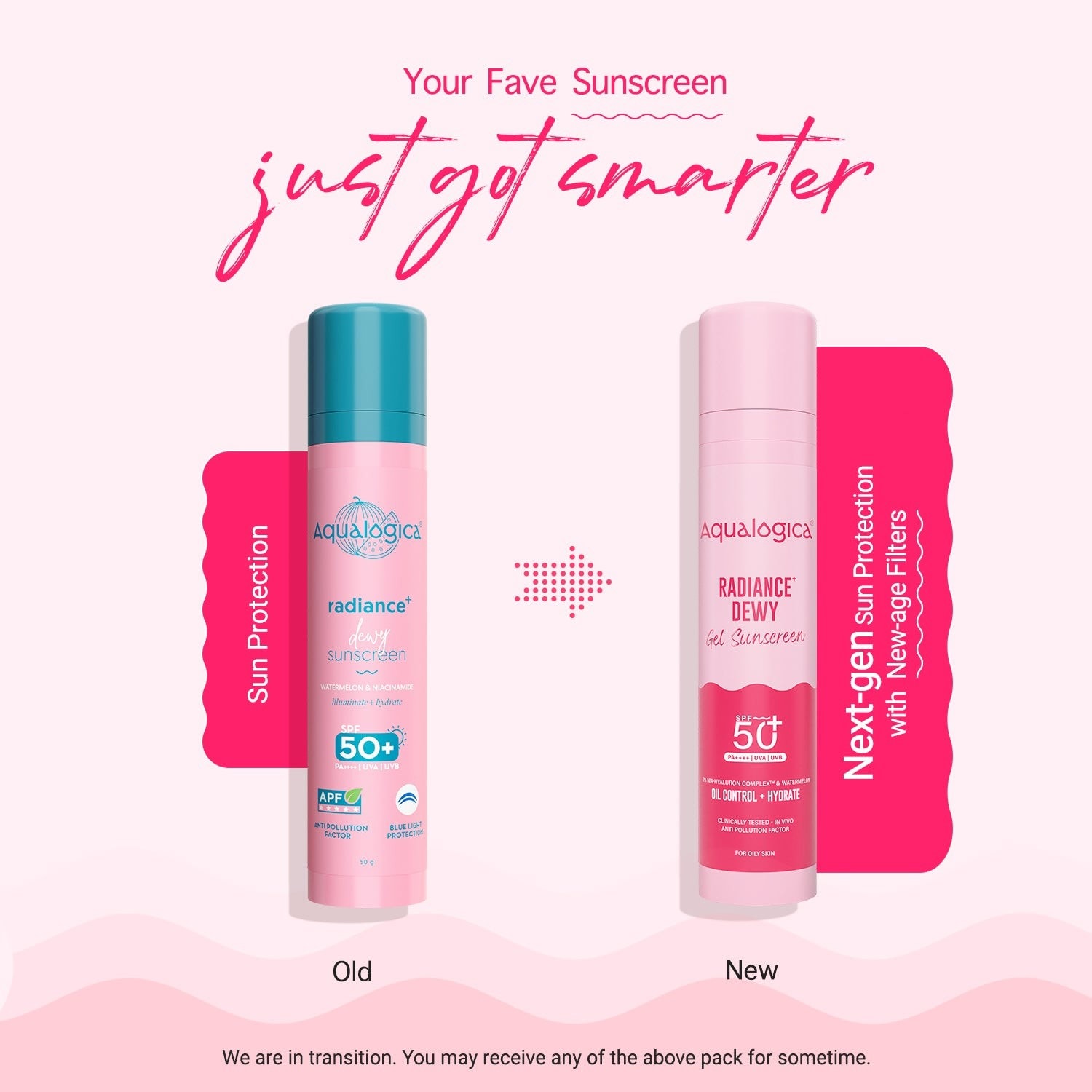 Radiance dewy sunscreen range just got smarter