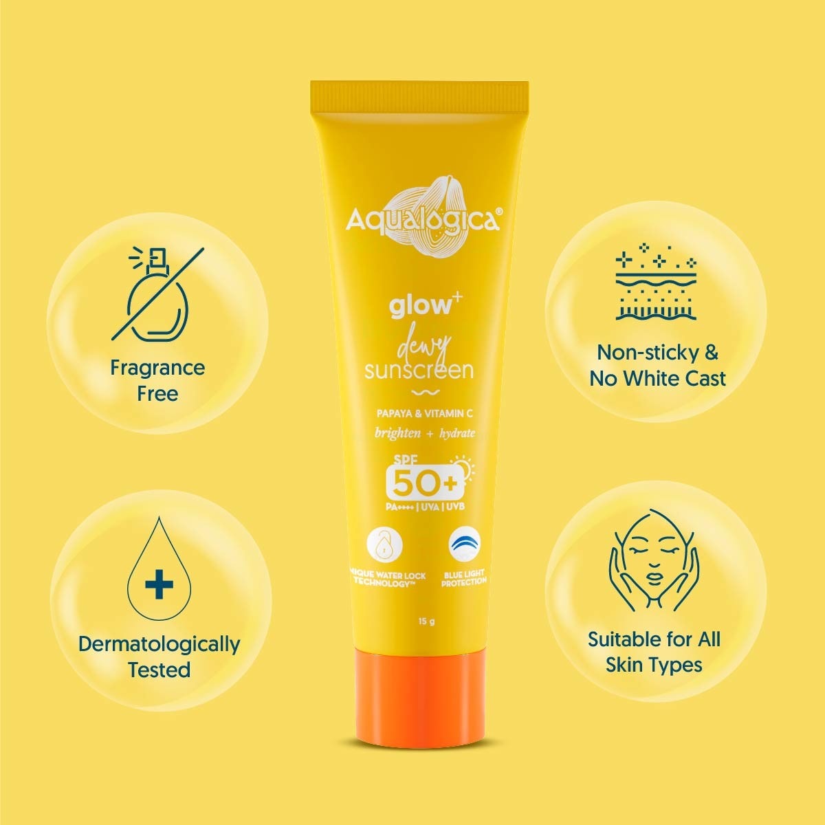 FREEBIE Glow+ Dewy Sunscreen 15g