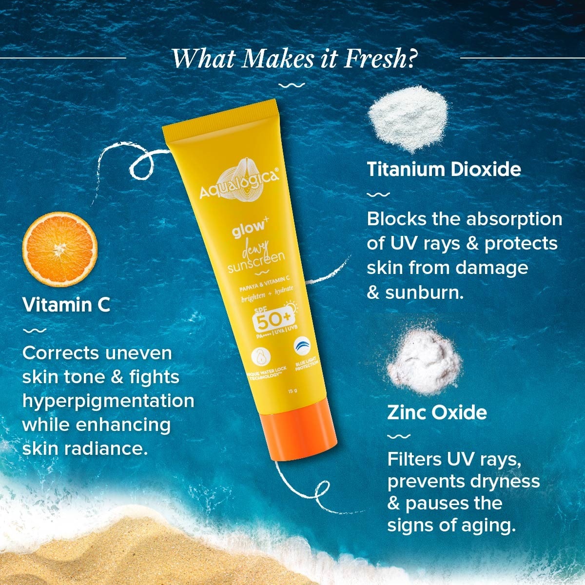 FREEBIE Glow+ Dewy Sunscreen 15g