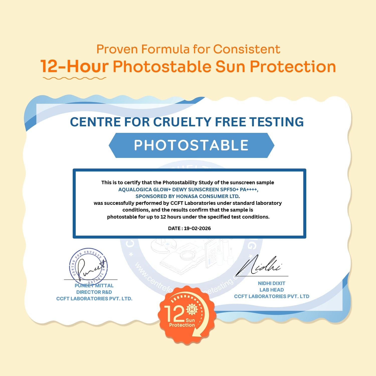 Glow+ Dewy Gel Sunscreen In-Vivo Tested SPF 50+ PA++++ with Papaya & Vitamin C - 50g (Pack of 3)