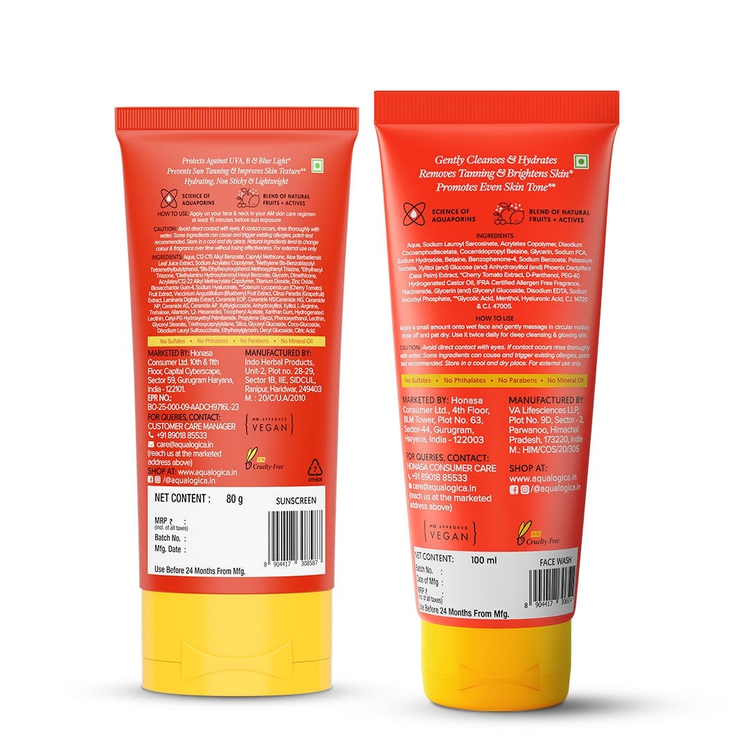 Detan+ Cleanse & Protect Combo