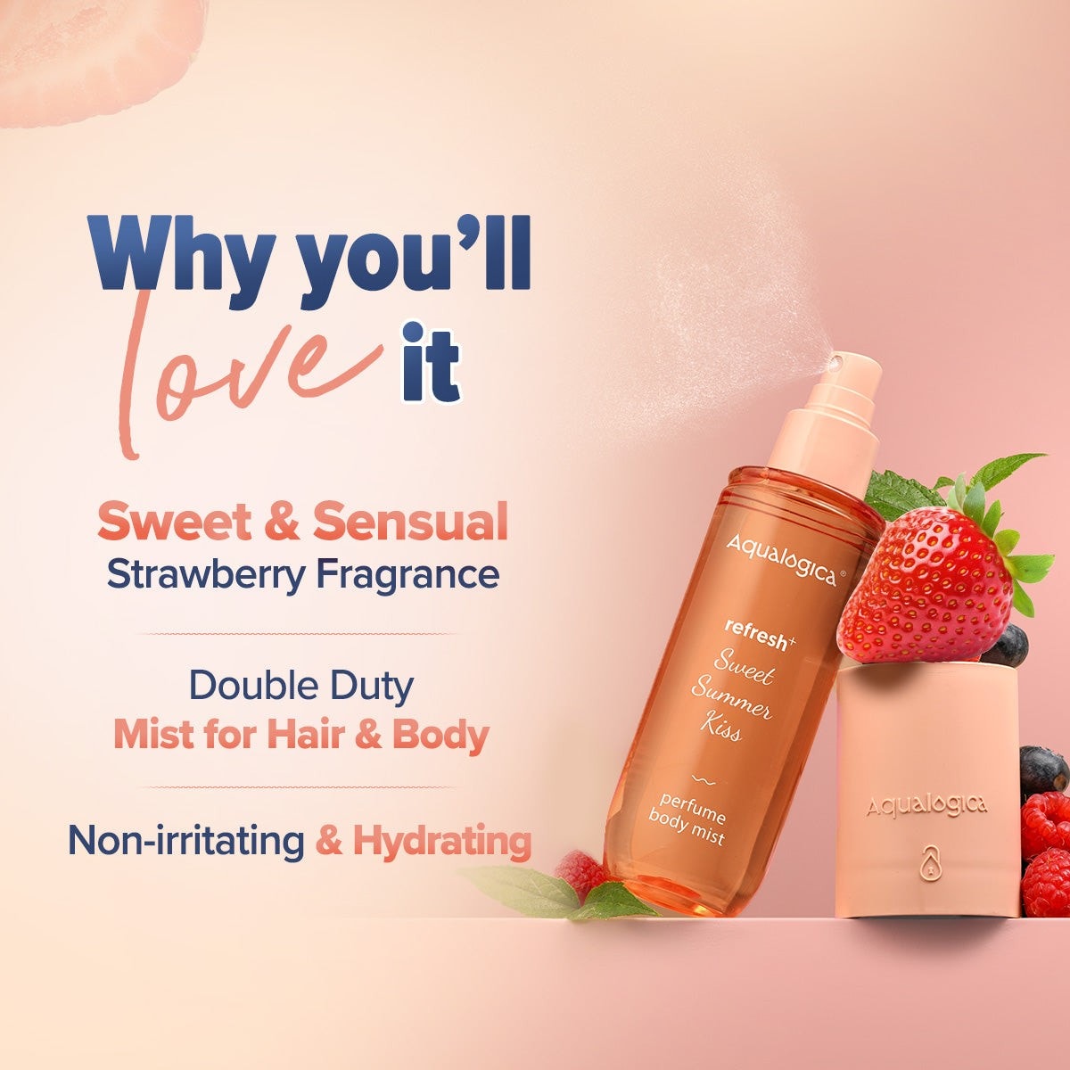 
Sweet Summer Kiss body mist with reasons you will love it
