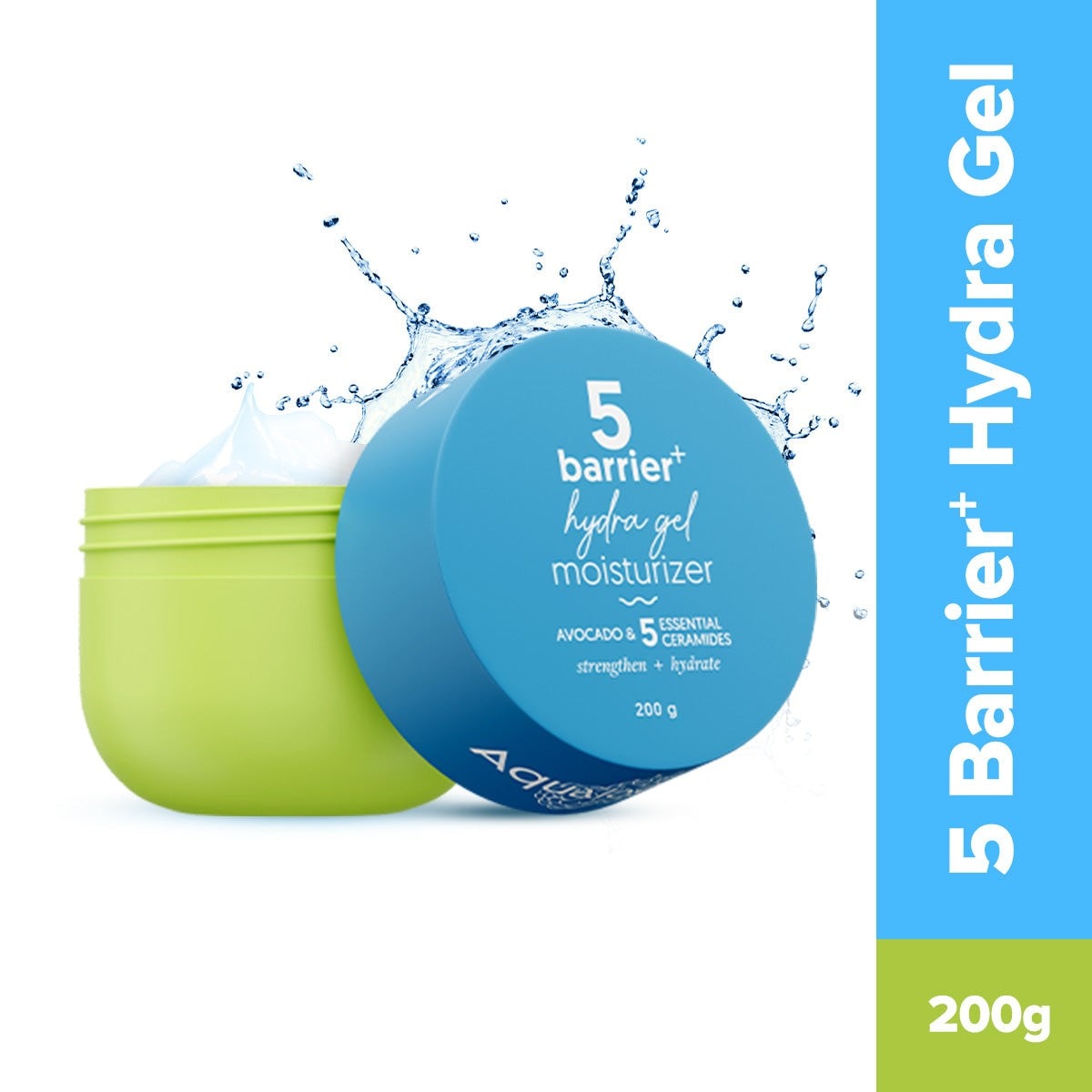Barrier+ hydra gel moisturizer with 5 ceramides 