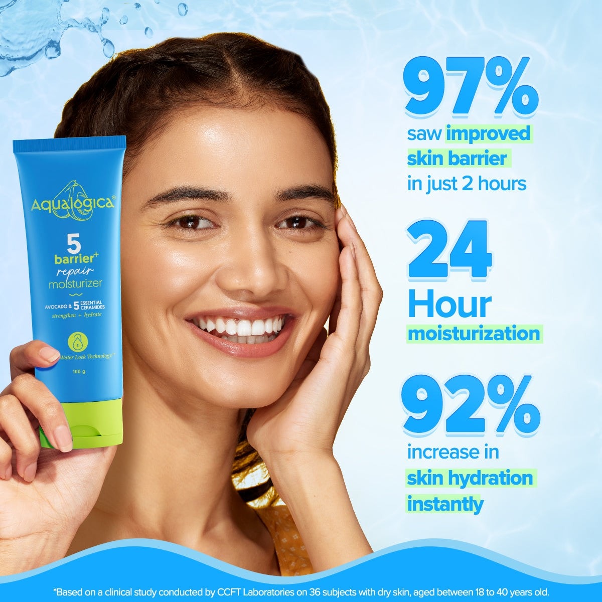 Avocado moisturizer visible skin-repair 