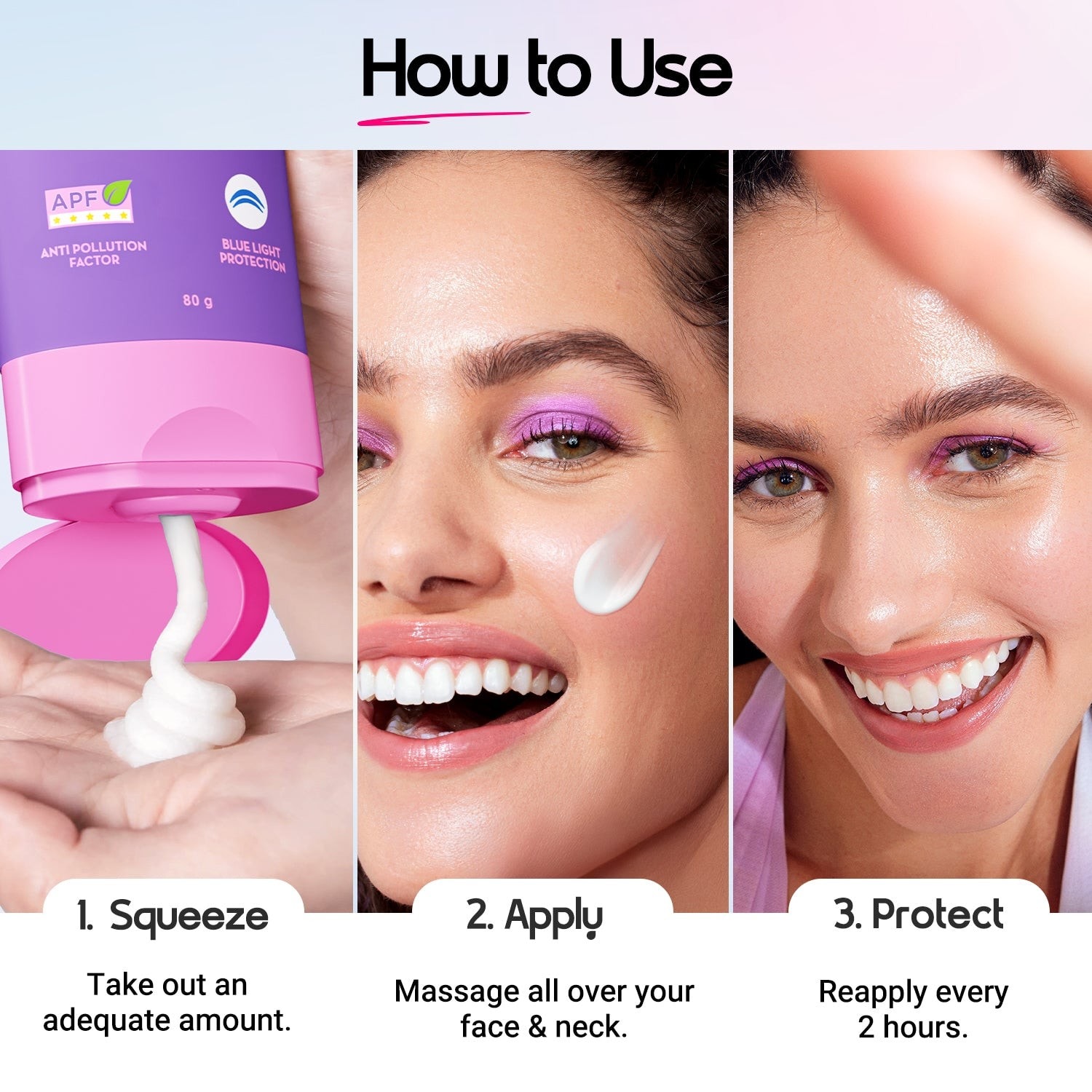 Illuminate+ Dewy Sunscreen In-Vivo Tested SPF 50+ PA++++ with Wild Berries & Alpha Arbutin - 80 g(Pack of 2)
