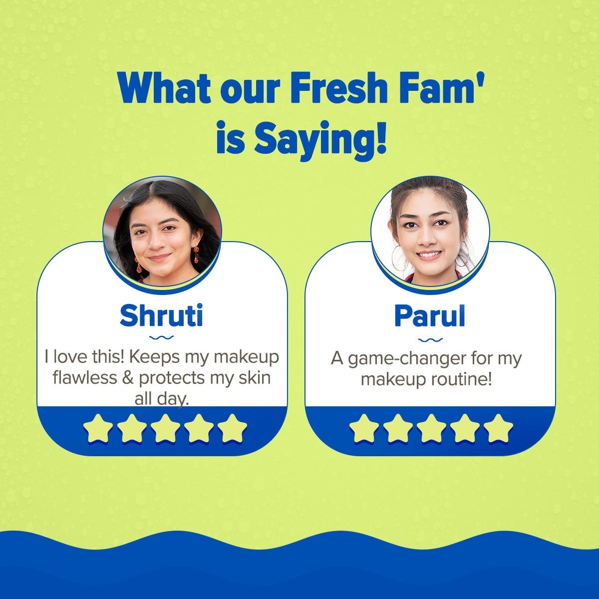 Fresh fam shruti and parul sunscreen mist reviews