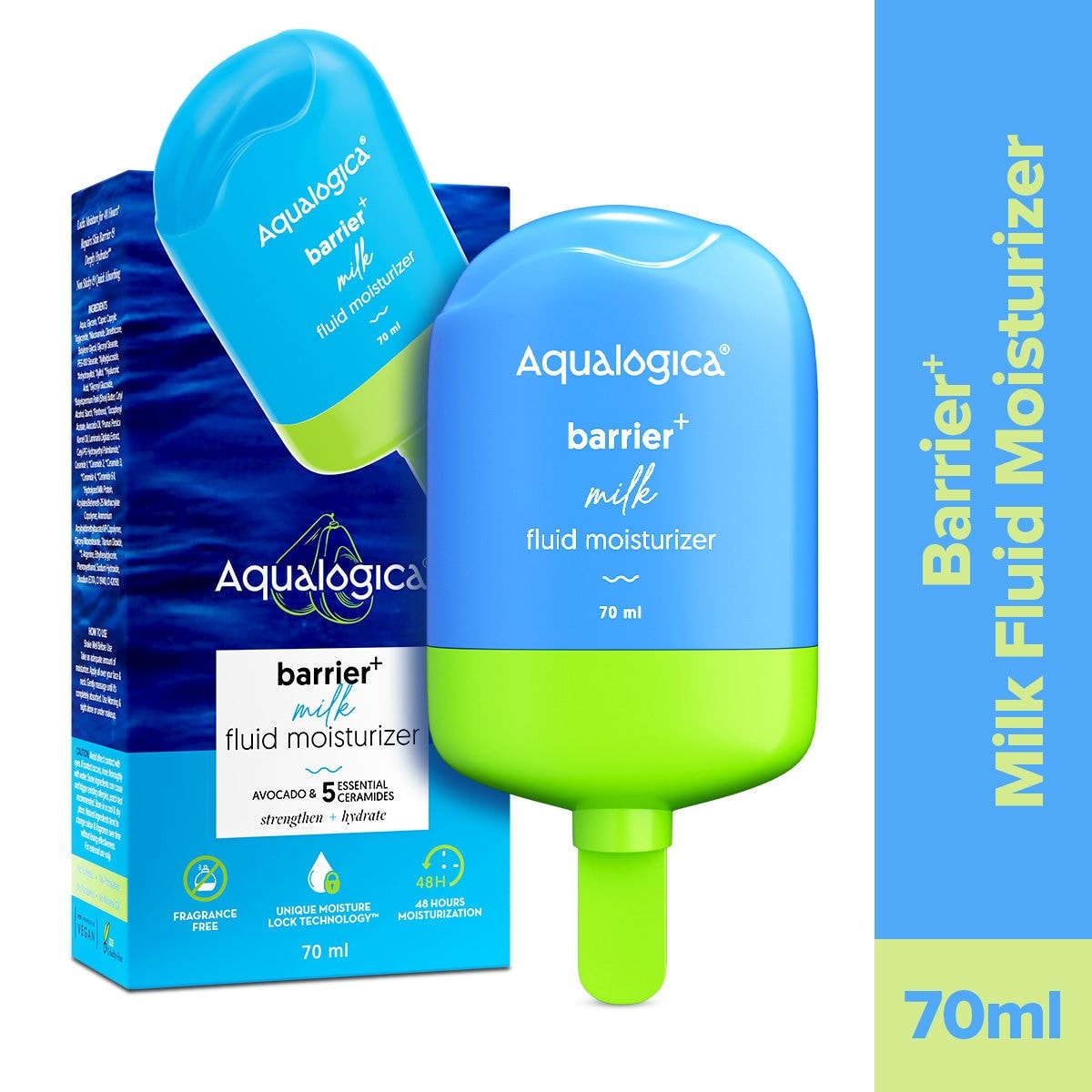 Barrier+ milk fluid moisturizer pack 