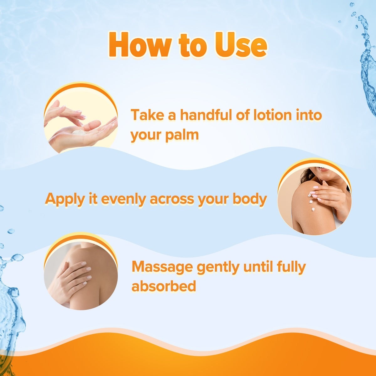 Glow+ Silky Body Lotion for 24-Hour Moisturization with Papaya & Vitamin C- 200 ml