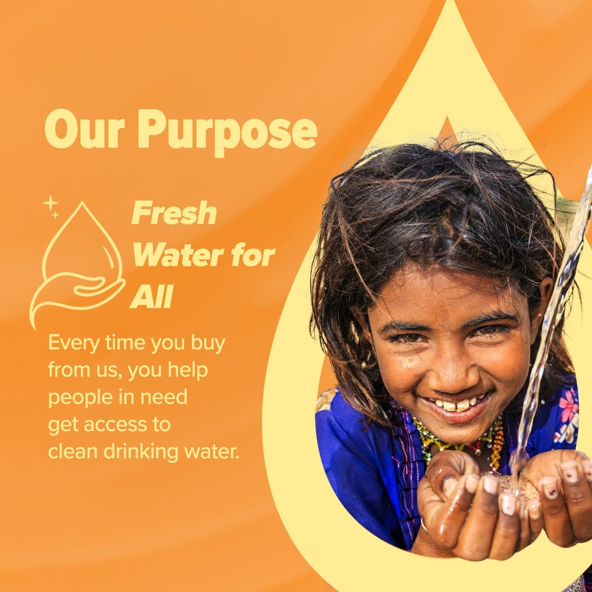Fresh Water For All story with Aqualogica brand purpose