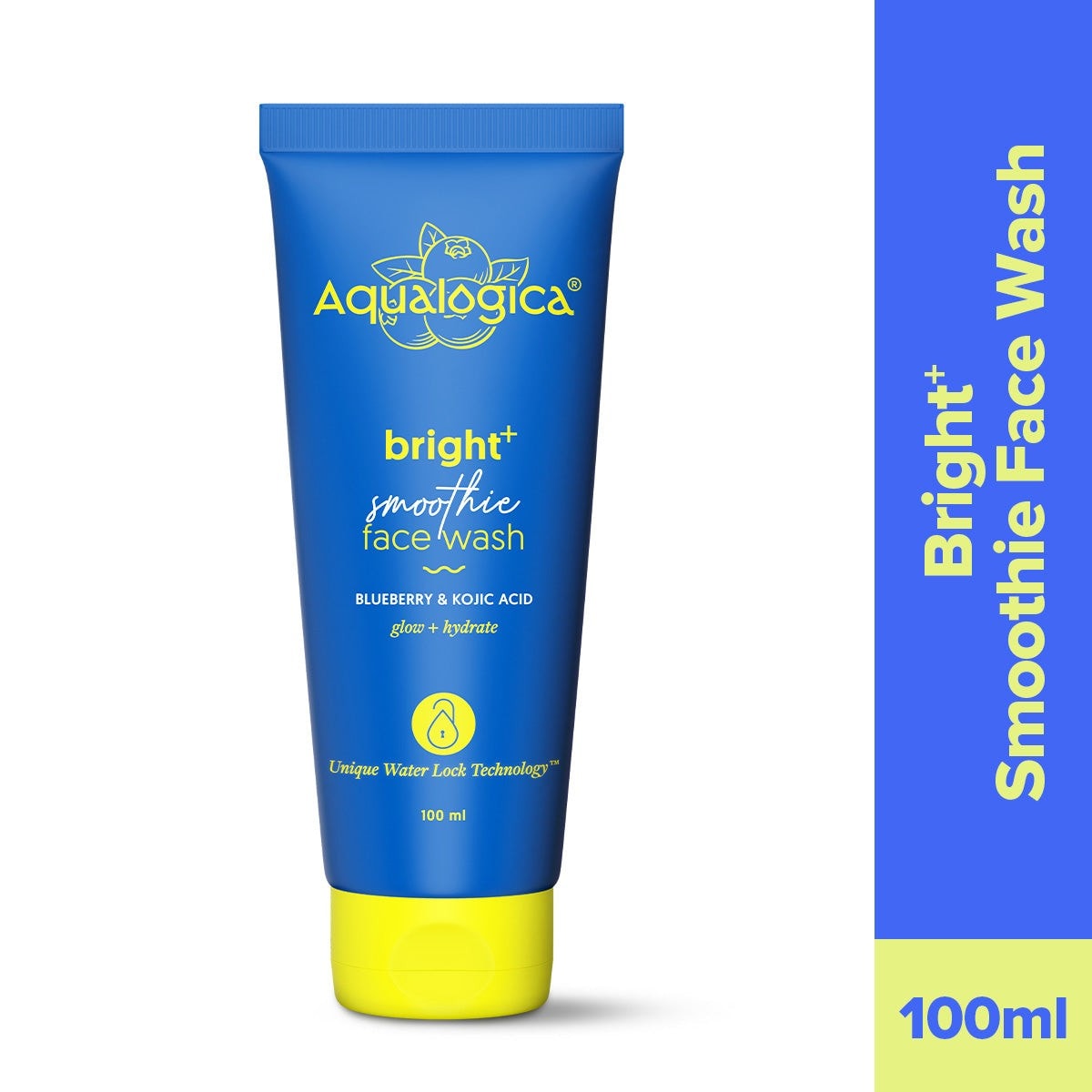 Bright face wash mild cleansing brightens evens