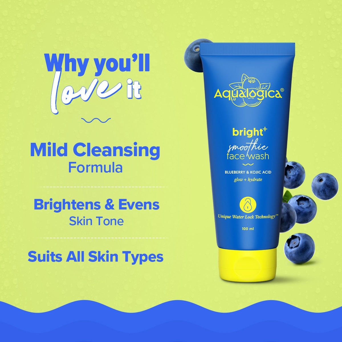 Kojic acid blueberries AHAs BHAs ingredients