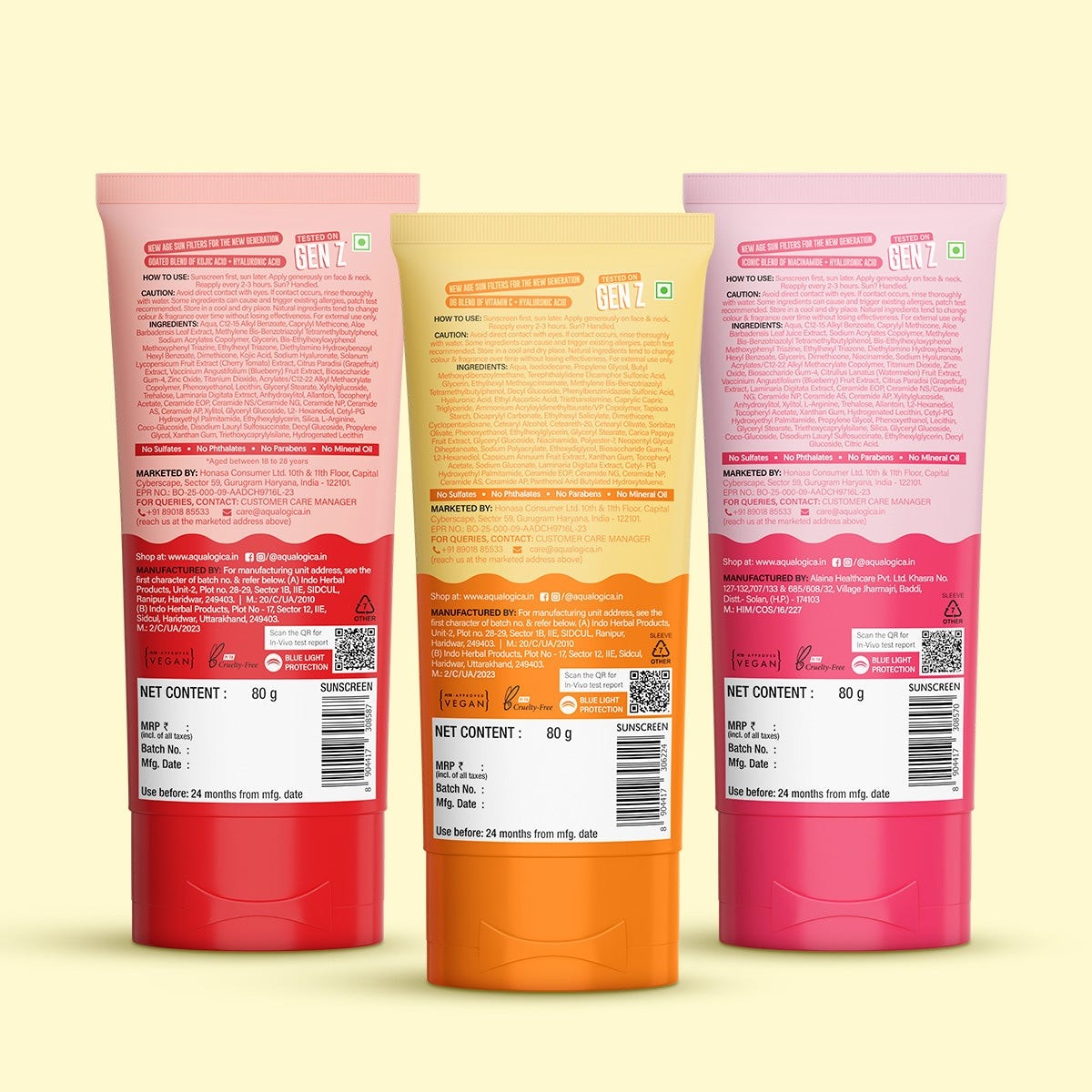 Dewy Sun Shields Kit (80 g)